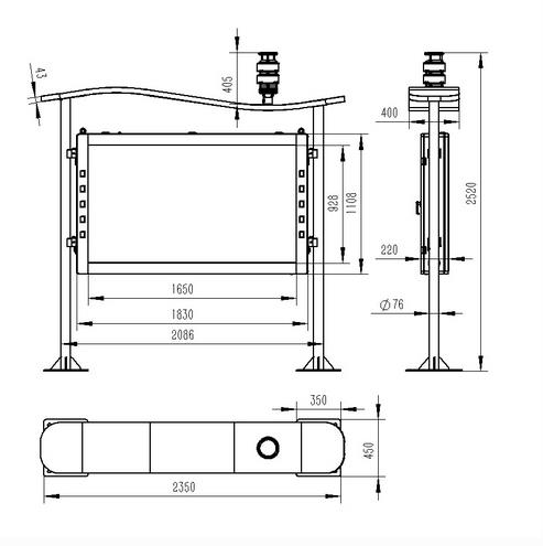 全彩屏負氧離子監(jiān)測站 全彩屏負氧離子監(jiān)測站